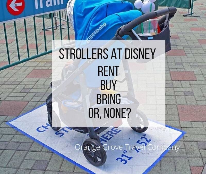 Strollers at Disney: Rent? Bring? None? What to do???
